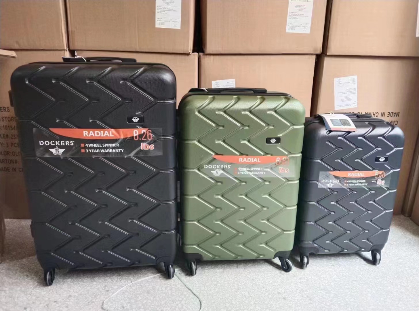 46440 - 3pcs- Luggage Set China