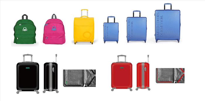 47315 - UNITED COLORS of BENETTON Luggage -Travel Kits Clearance Stock in China