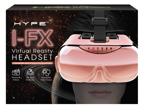 47607 - HYPE I-FX Metallic Virtual Reality Headset USA