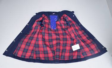 47740 - Navy winter coat for girls Europe