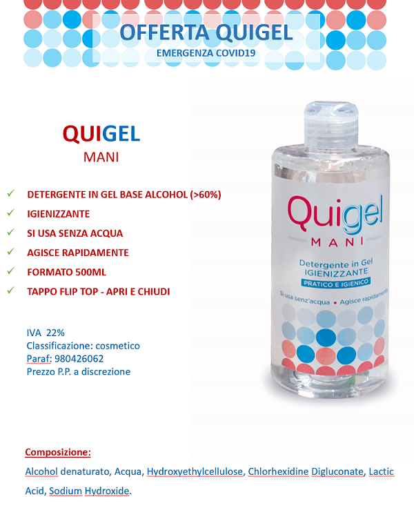50034 - QUALIFARMA - Hand sanitizing gel Europe