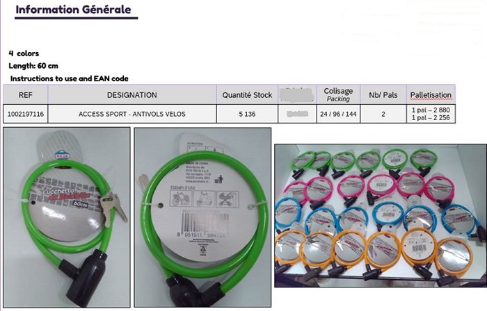 50285 - BIKE LOCKS Europe