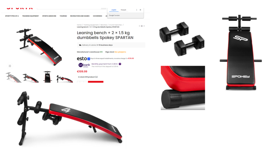 50606 - WEIGHT BENCHES Europe