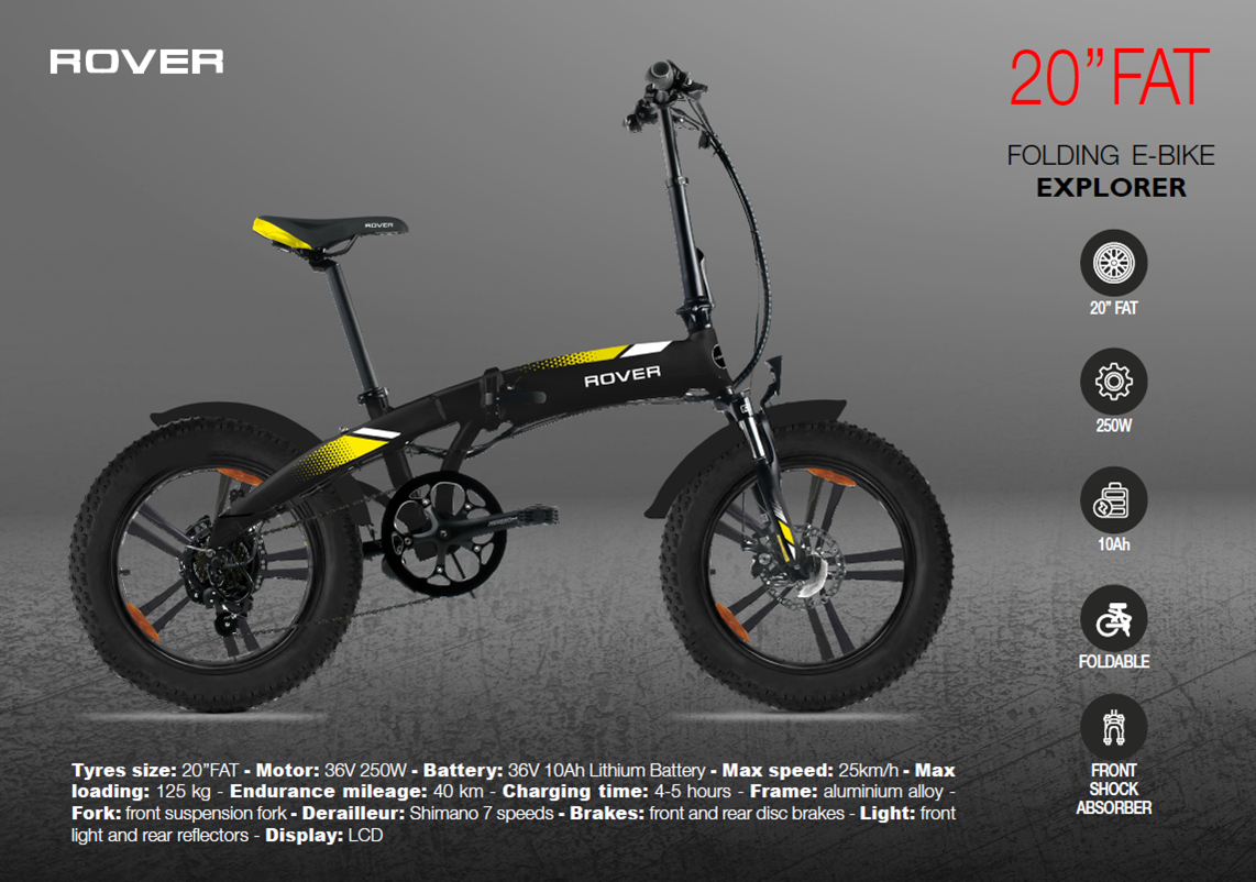50926 - FOLDING E-BIKES EXPLORER Europe