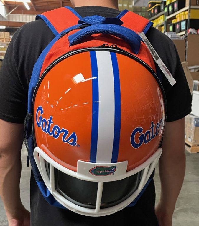 52392 - Officially Licensed Star Sports NCAA Helmet Backpacks USA